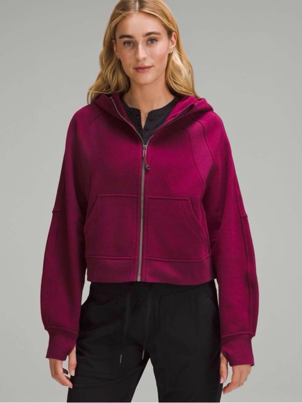 Lululemon Scuba Oversized Full-Zip Hoodie
Deep Luxe M/L